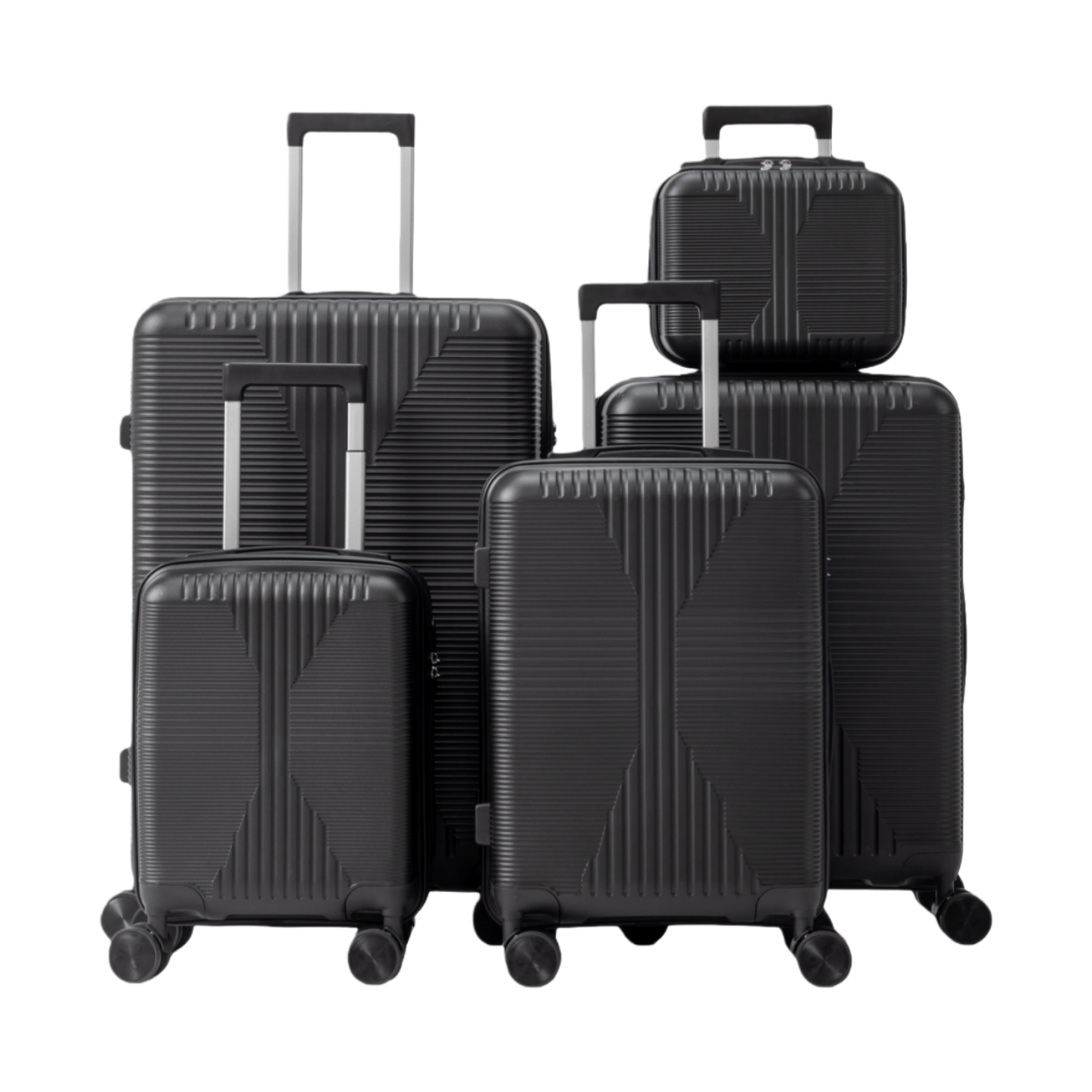 Luggage Set – 5 Piece, 28 Inch, Spinner Wheels, Lightweight – alternate view
