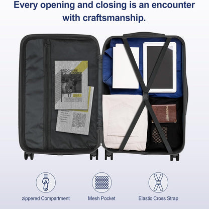 Luggage Set – 5 Piece, 28 Inch, Spinner Wheels, Lightweight – detail view 33