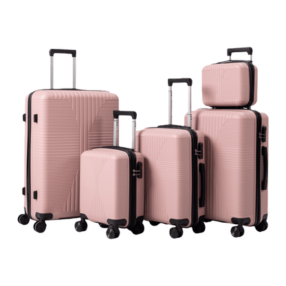 Luggage Set – 5 Piece, 28 Inch, Spinner Wheels, Lightweight – detail view 2