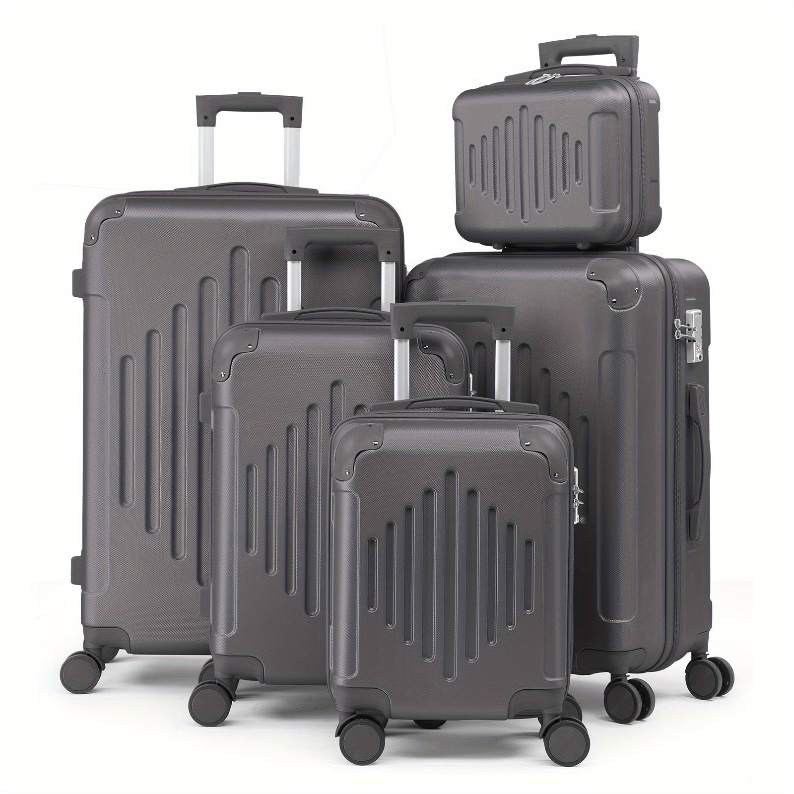 Luggage Set – 5 Piece, 28 Inch, Hardshell, TSA Lock – front view - product view 19