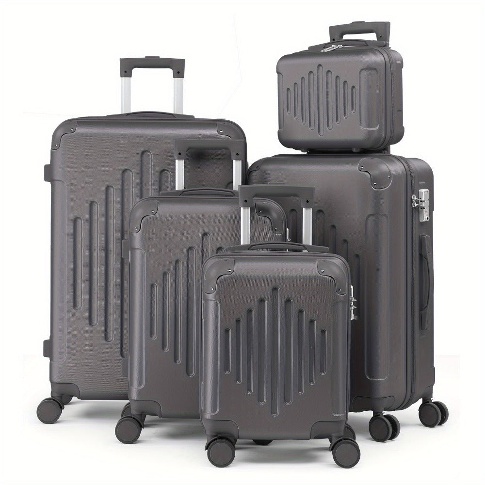 Luggage Set – 5 Piece, 28 Inch, Hardshell, TSA Lock – detail view 4