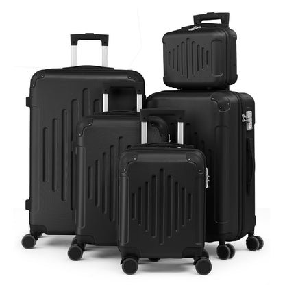 Luggage Set – 5 Piece, 28 Inch, Hardshell, TSA Lock – front view
