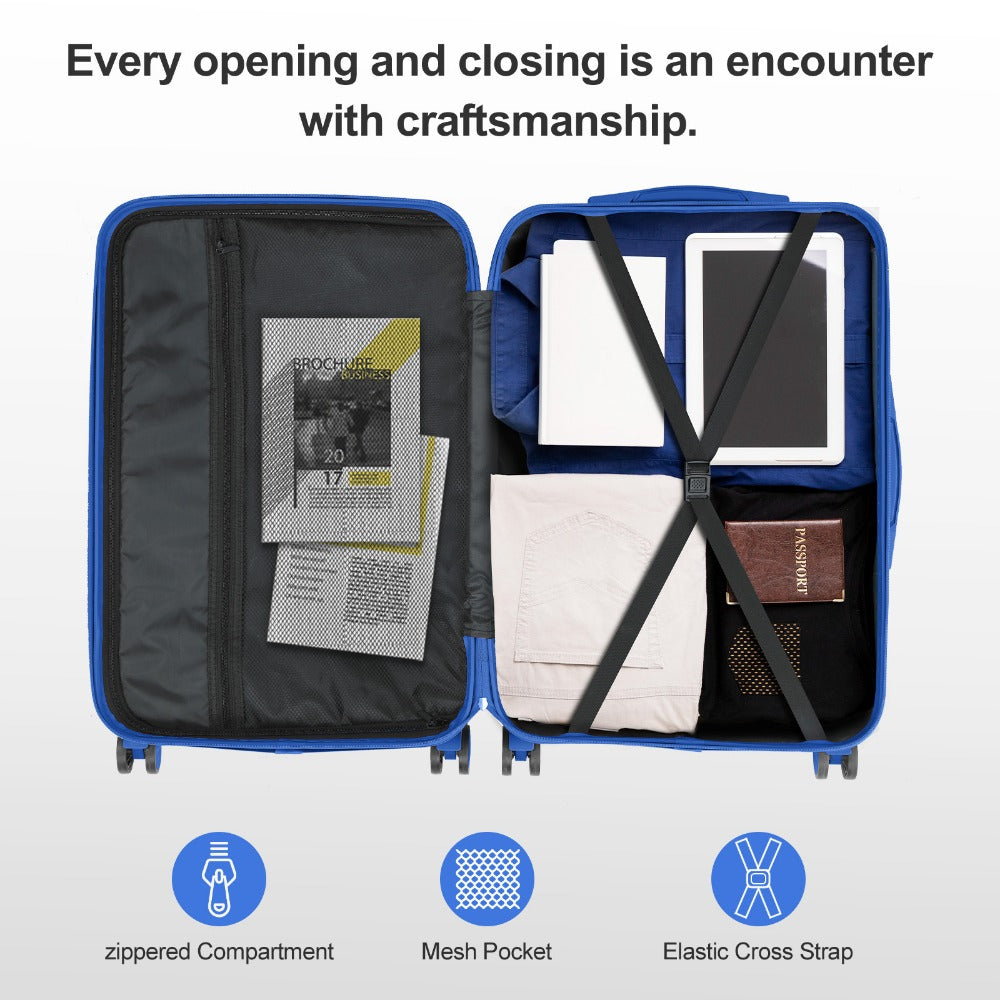 Luggage Set – 5 Piece, 28 Inch, Hardshell, TSA Lock – detail view 39