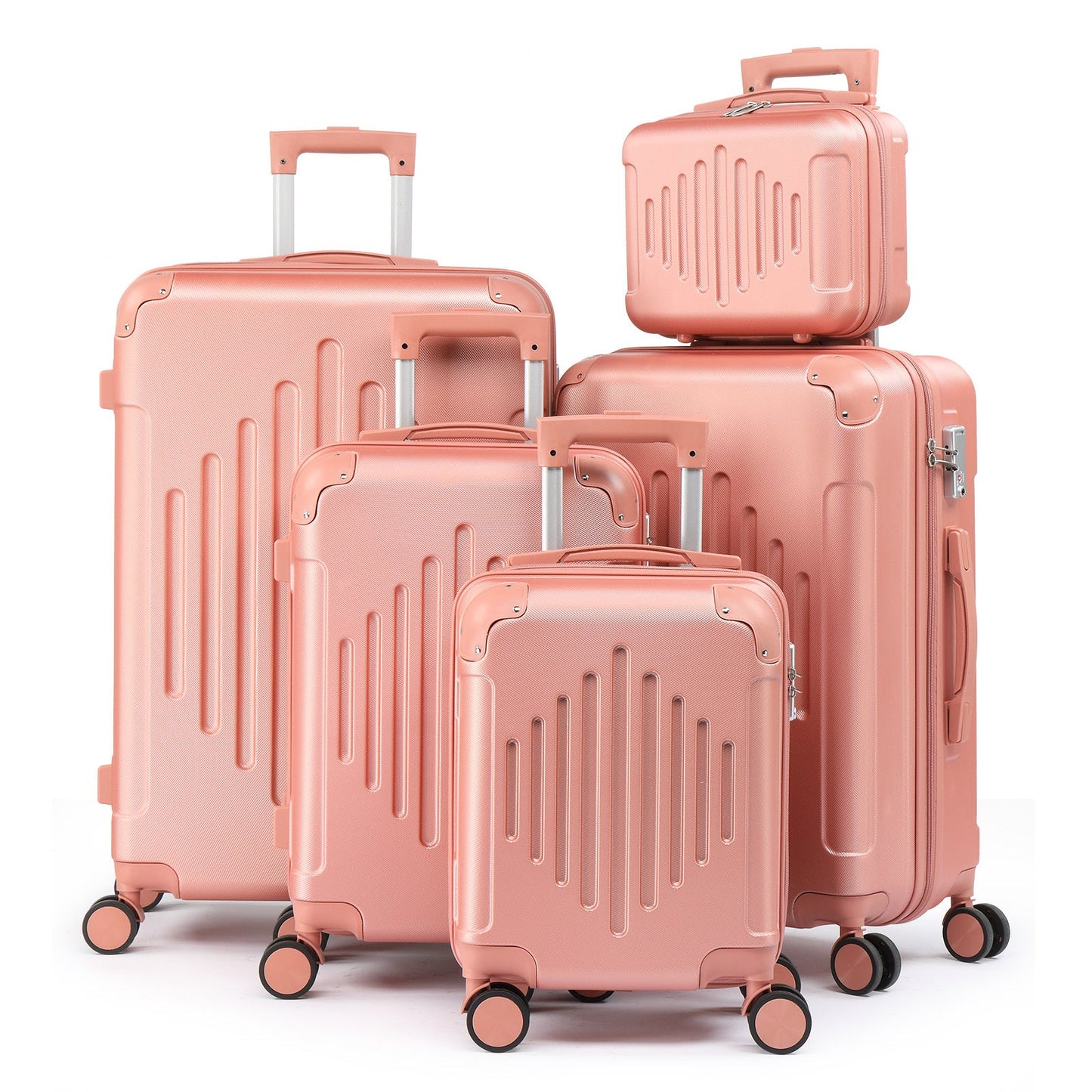 Luggage Set – 5 Piece, 28 Inch, Hardshell, TSA Lock – detail view 8