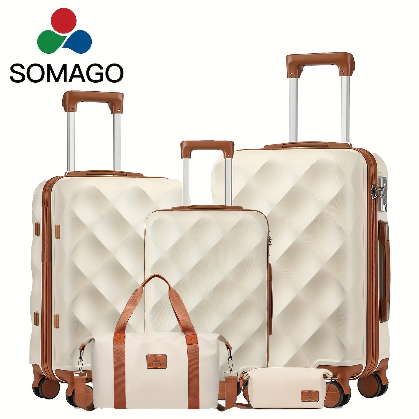 Luggage Set – 5-Piece, 28 Inch, TSA Lock, Spinner Wheels – detail view 2