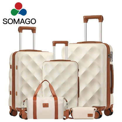 Luggage Set – 5-Piece, 28 Inch, TSA Lock, Spinner Wheels – detail view 2