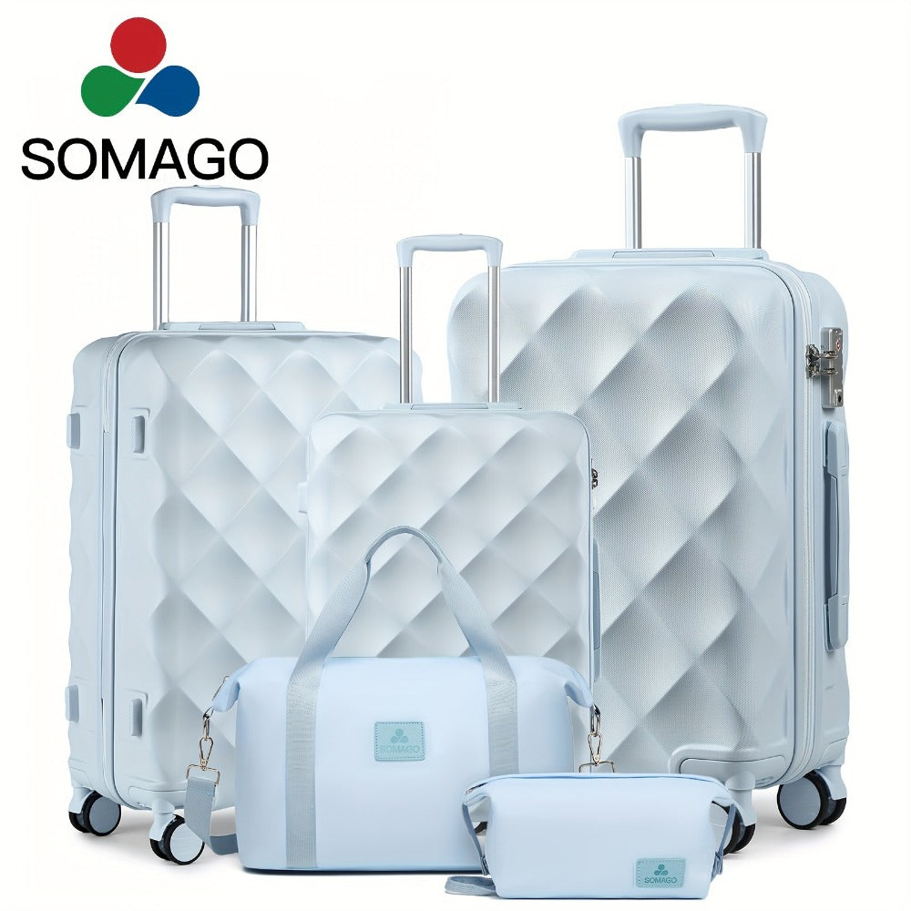 Luggage Set – 5-Piece, 28 Inch, TSA Lock, Spinner Wheels – detail view 12