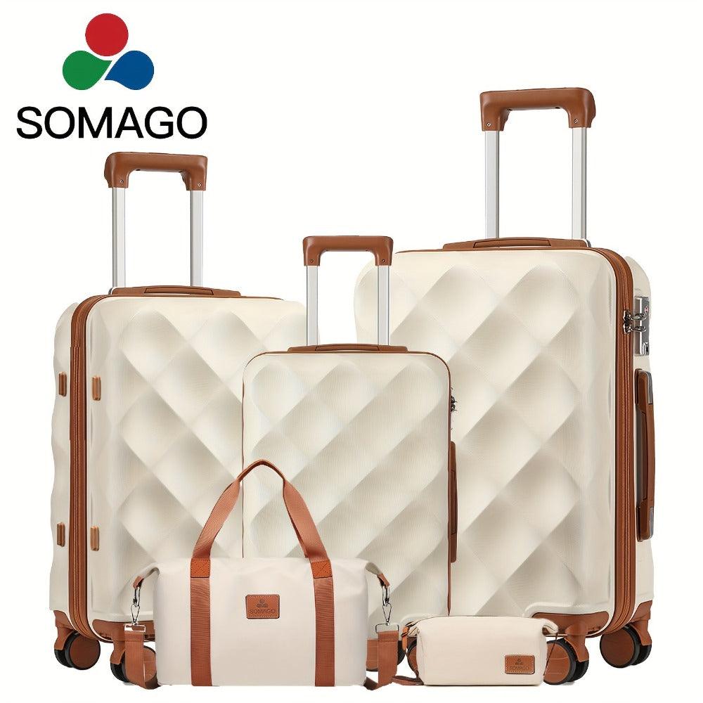 Luggage Set – 5-Piece, 28 Inch, TSA Lock, Spinner Wheels – front view