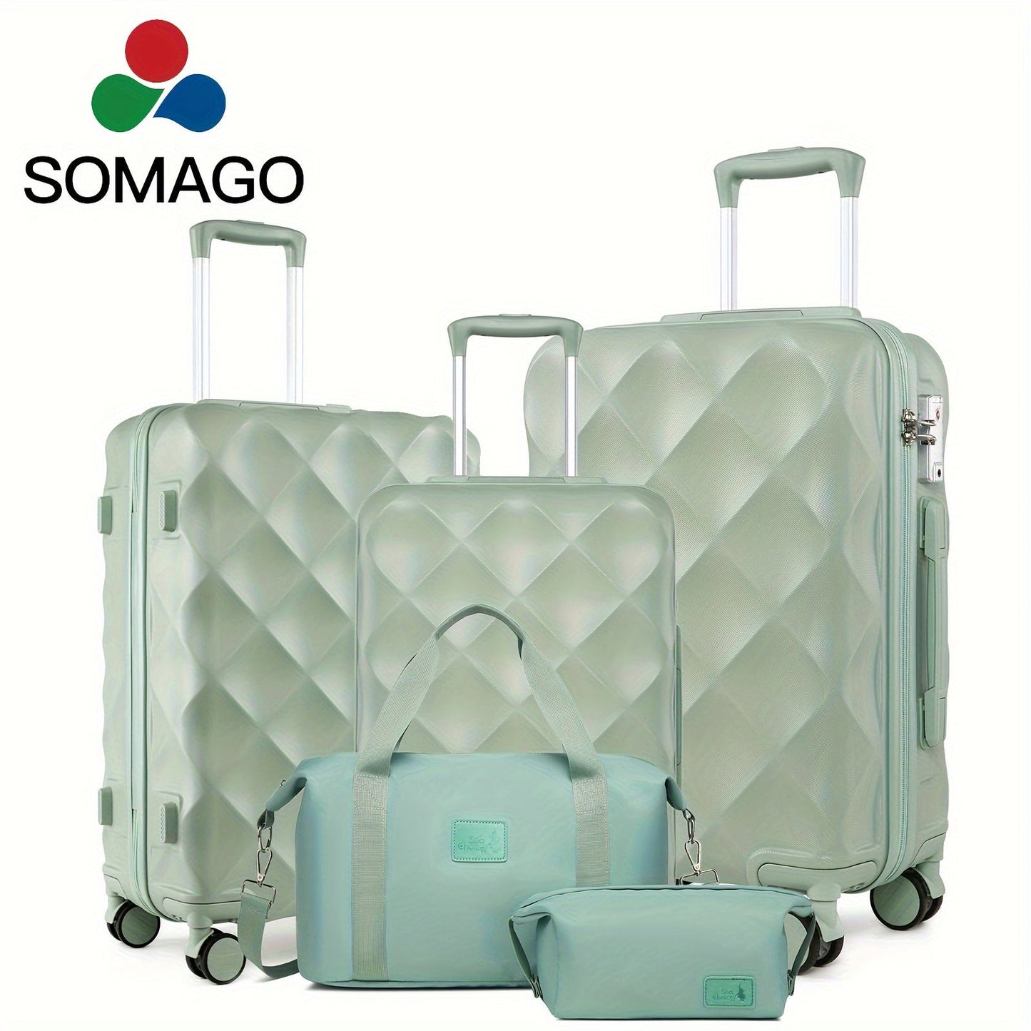 Luggage Set – 5-Piece, 28 Inch, TSA Lock, Spinner Wheels – detail view 5