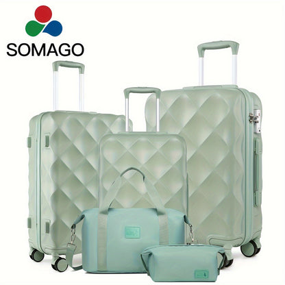 Luggage Set – 5-Piece, 28 Inch, TSA Lock, Spinner Wheels – detail view 5