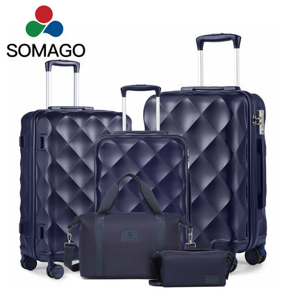 Luggage Set – 5-Piece, 28 Inch, TSA Lock, Spinner Wheels – detail view 6