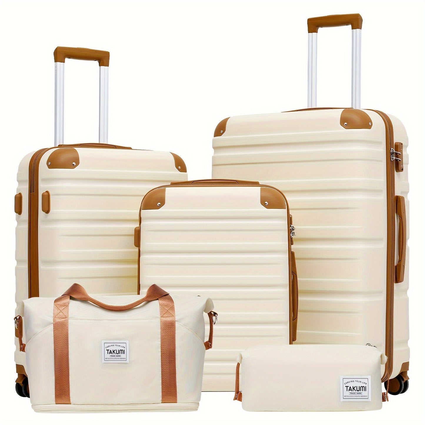 Luggage Set – 5 Piece, 6 Colors, Hardshell, TSA Lock – detail view 28