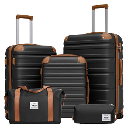 Luggage Set – 5 Piece, 6 Colors, Hardshell, TSA Lock – alternate view