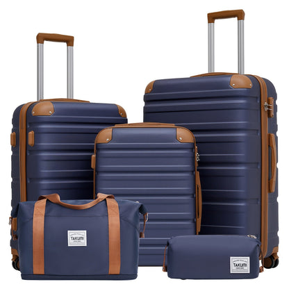 Luggage Set – 5 Piece, 6 Colors, Hardshell, TSA Lock – detail view 29