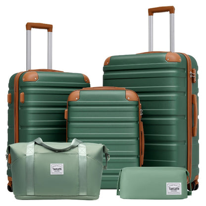Luggage Set – 5 Piece, 6 Colors, Hardshell, TSA Lock – detail view 18
