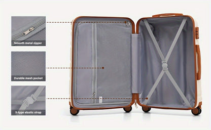 Luggage Set – 5 Piece, 6 Colors, Hardshell, TSA Lock – detail view 24