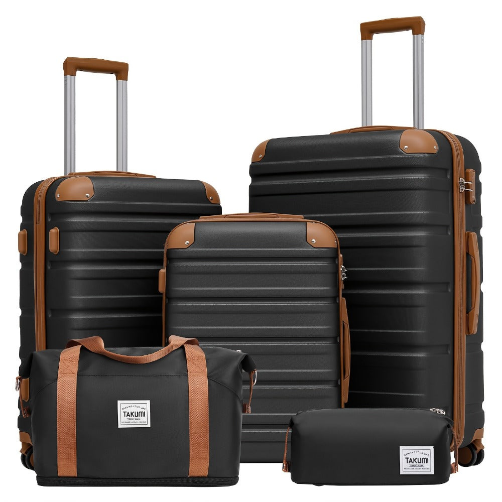 Luggage Set – 5 Piece, 6 Colors, Hardshell, TSA Lock – detail view 10