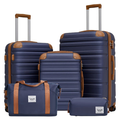 Luggage Set – 5 Piece, 6 Colors, Hardshell, TSA Lock – detail view 12