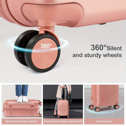 Luggage Set – 5 Piece, TSA Lock, Spinner Wheels, Lightweight – detail view 11