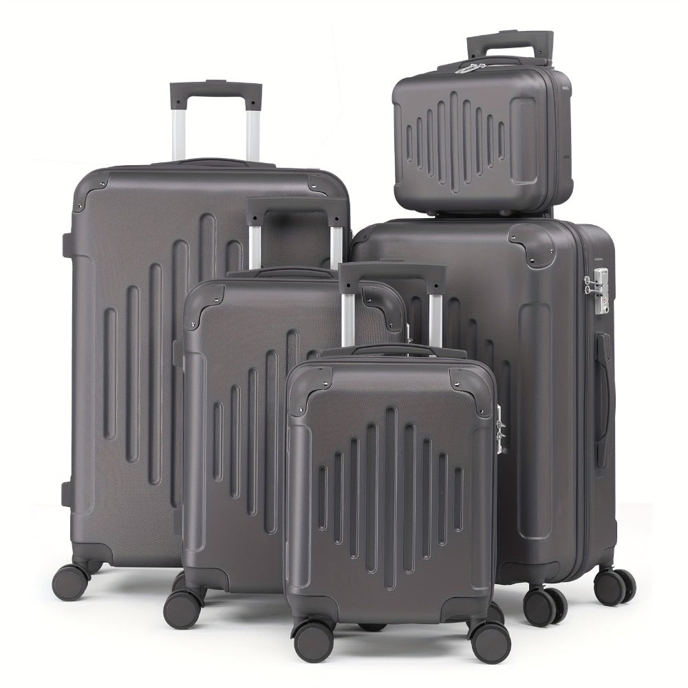 Luggage Set – 5 Piece, TSA Lock, Spinner Wheels, Lightweight – detail view 6