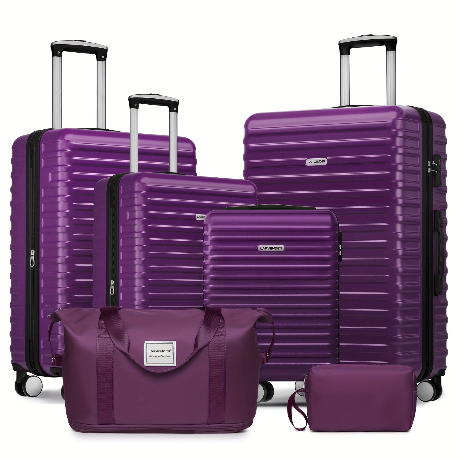 Luggage Set – 6 Piece, 28 Inch, Spinner Wheels, TSA Lock – detail view 18