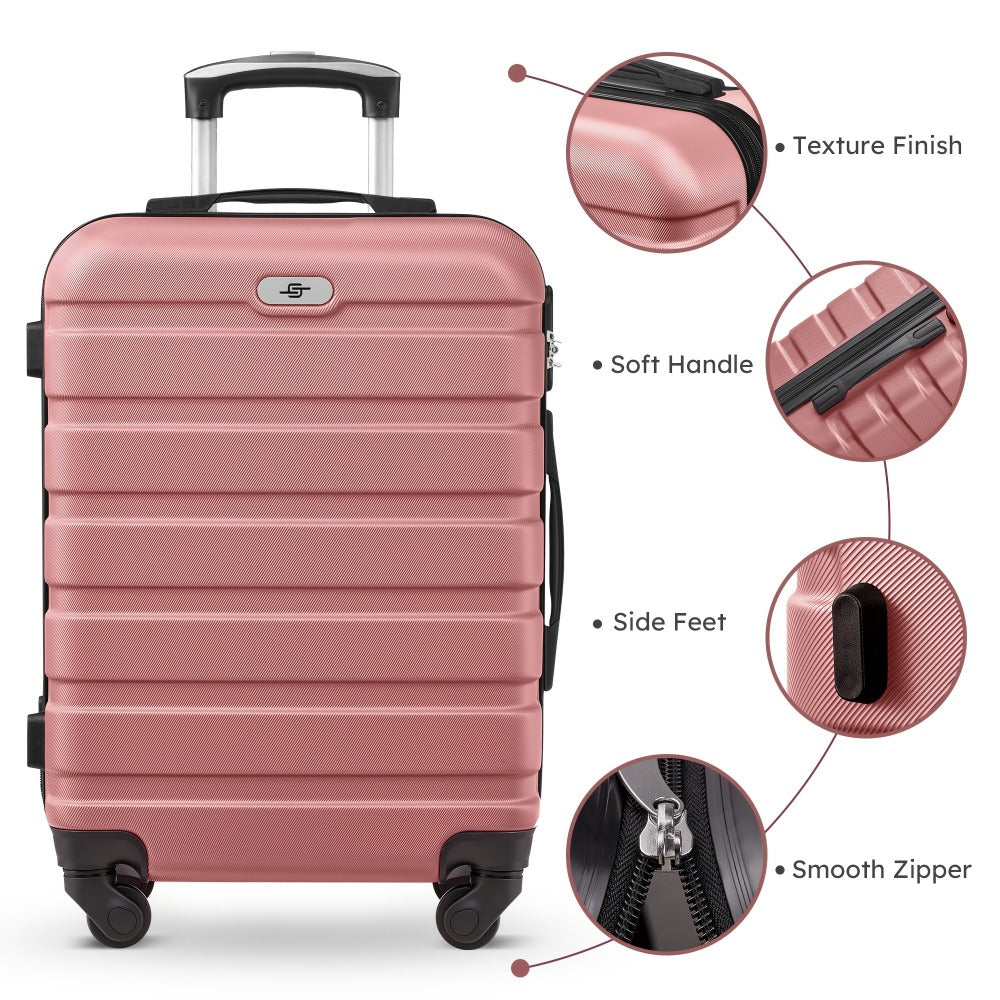 Luggage Set – Combination Lock, Spinner Wheels, for Travel – detail view 24