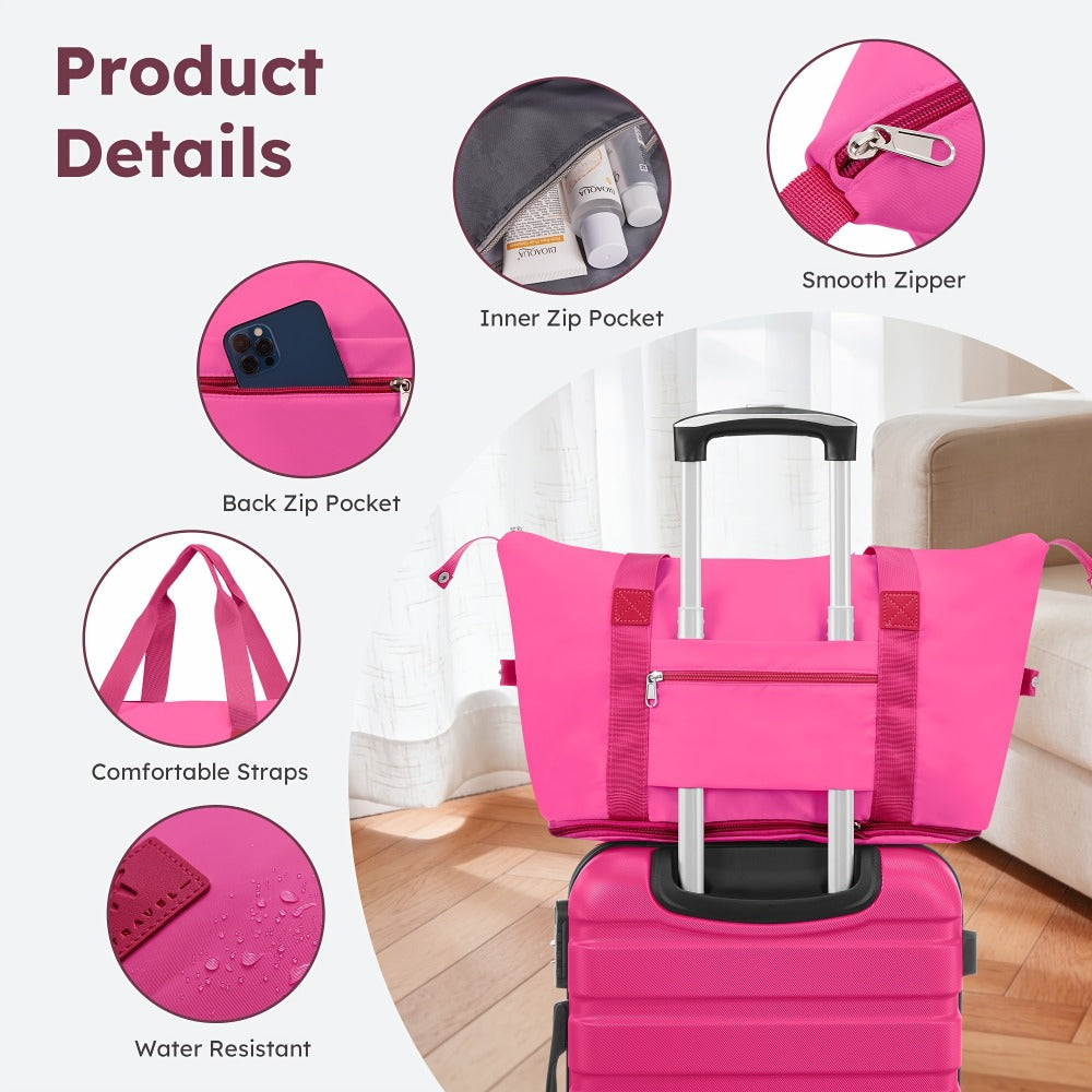 Luggage Set – Combination Lock, Spinner Wheels, for Travel – detail view 19