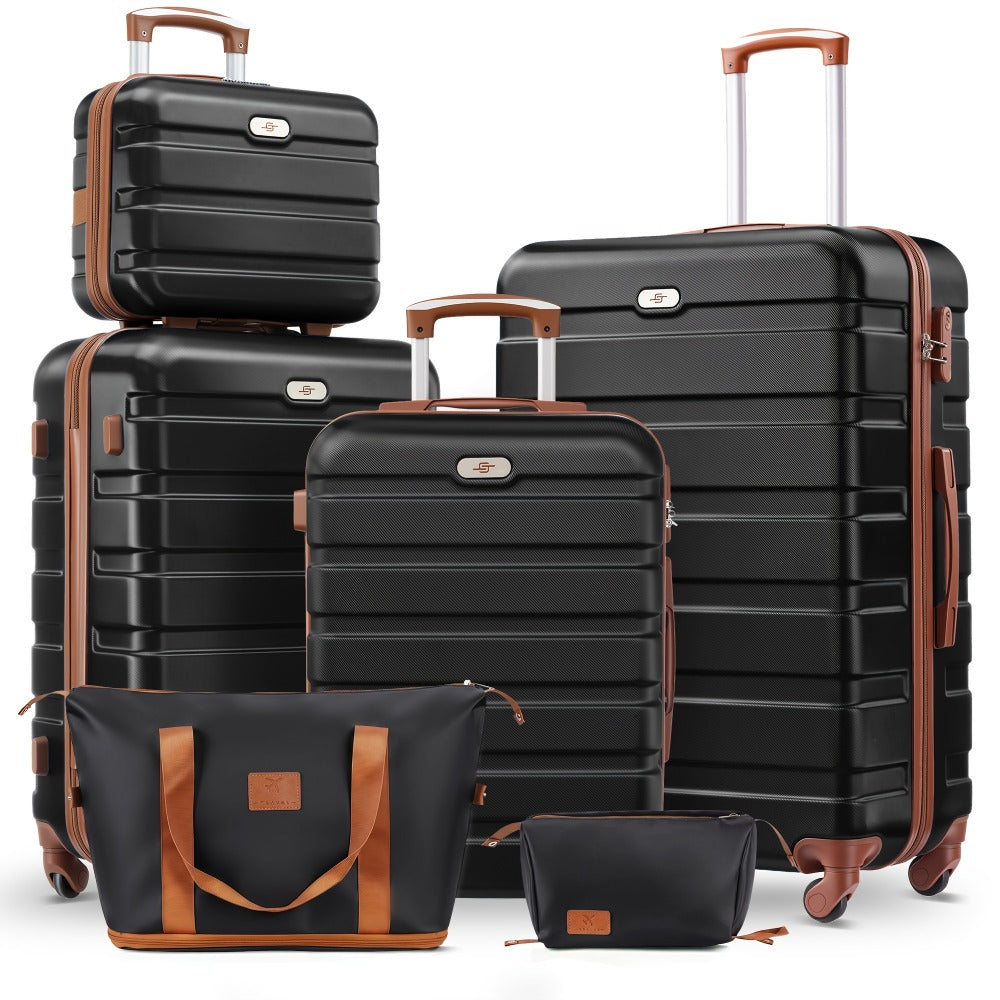 Luggage Set – Combination Lock, Spinner Wheels, for Travel – front view