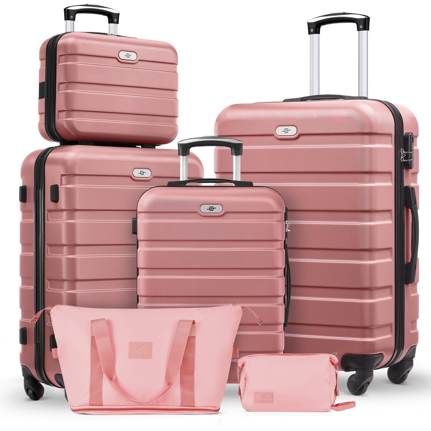 Luggage Set – Combination Lock, Spinner Wheels, for Travel – detail view 48