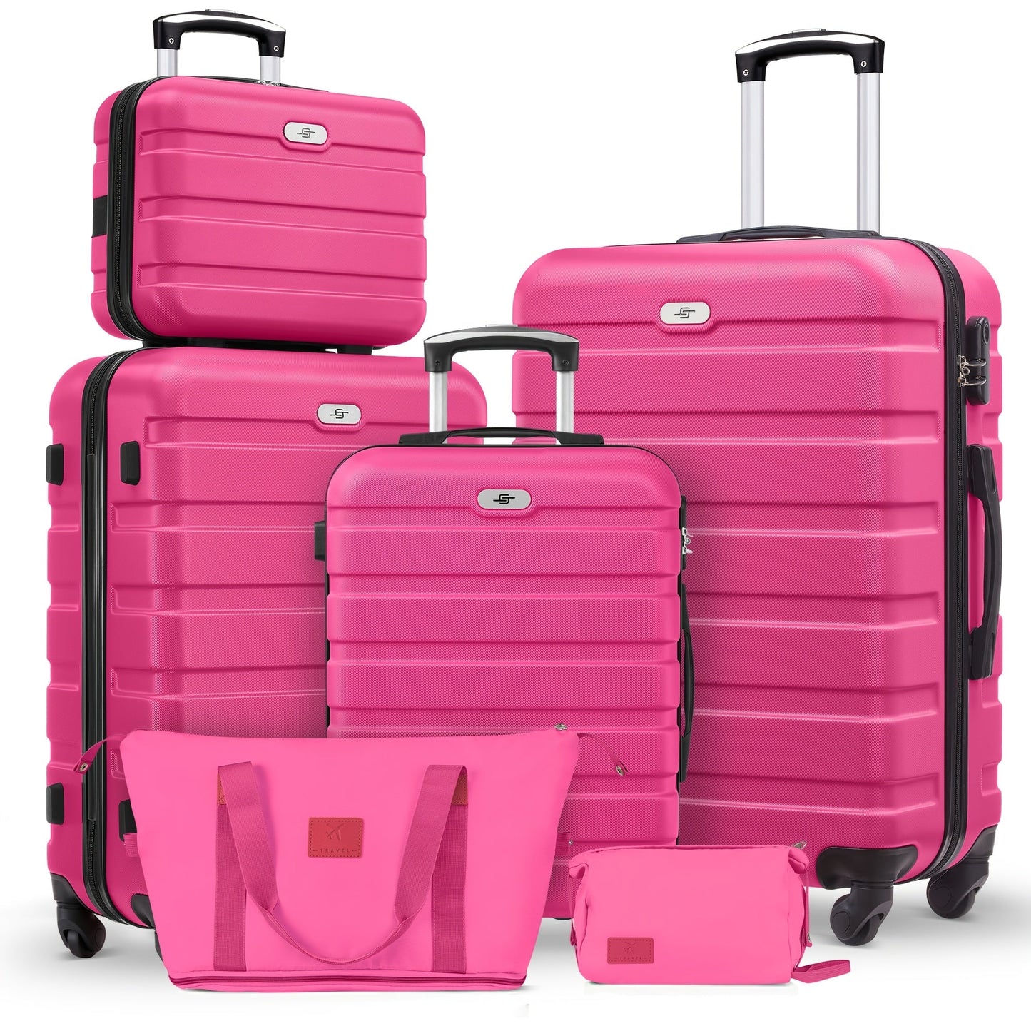 Luggage Set – Combination Lock, Spinner Wheels, for Travel – detail view 3