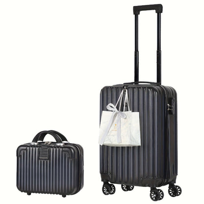 Luggage Set – 2 Piece, 20 Inch, 14 Inch, Hardshell – front view