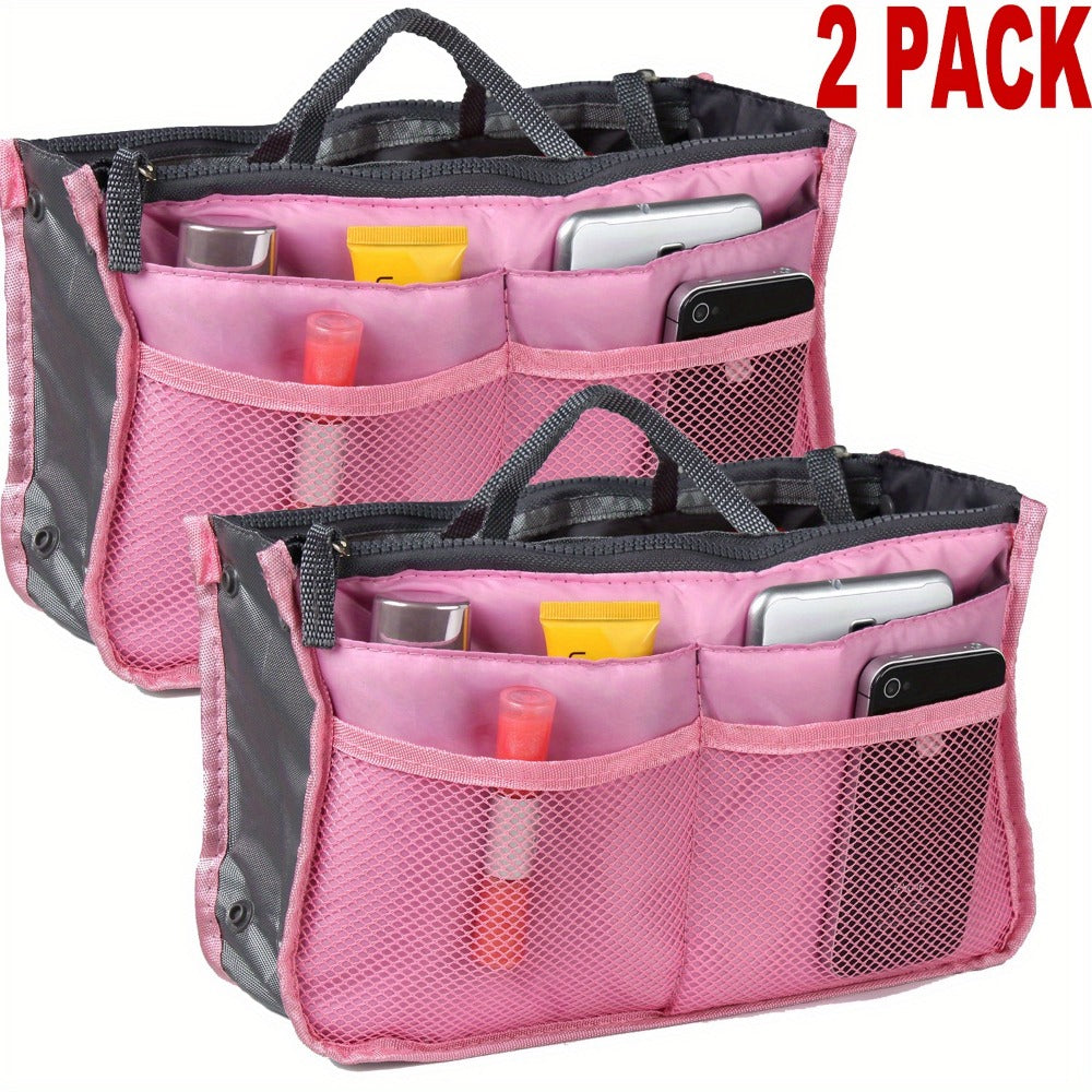 Travel Makeup Bag – 2 Pack, 13 Pockets, for Travel – detail view 5