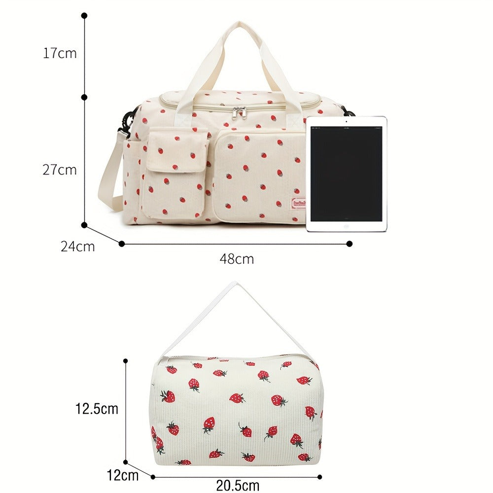 Travel Makeup Bag – 2-Piece, Foldable, for Travel – detail view 35