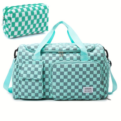Travel Makeup Bag – 2-Piece, Foldable, for Travel – front view - product view 31