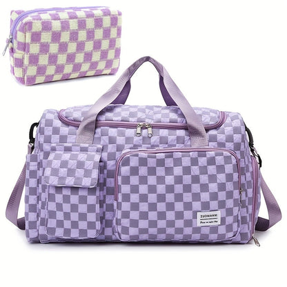 Travel Makeup Bag – 2-Piece, Foldable, for Travel – alternate view