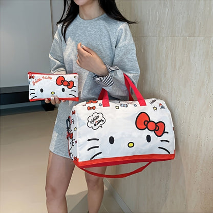 Travel Makeup Bag – 2-Piece, Large Capacity, for Travel – front view