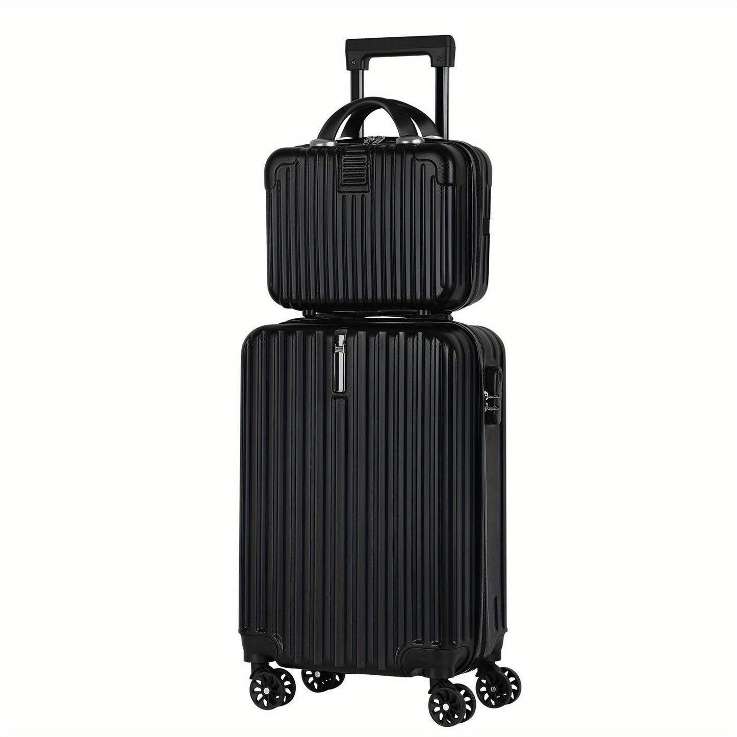 Travel Makeup Bag – 2-Piece, 20 Inch, 14 Inch, TSA Lock – alternate view