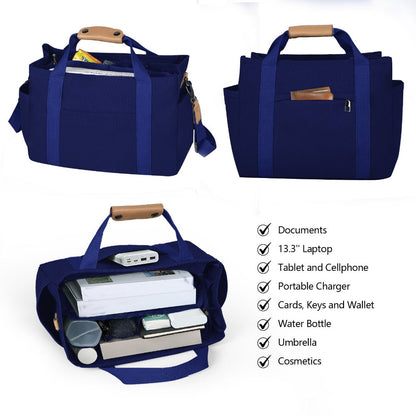 Travel Makeup Bag – 2PCS, Canvas, Multi-Pocket, for Travel & Work – detail view 15