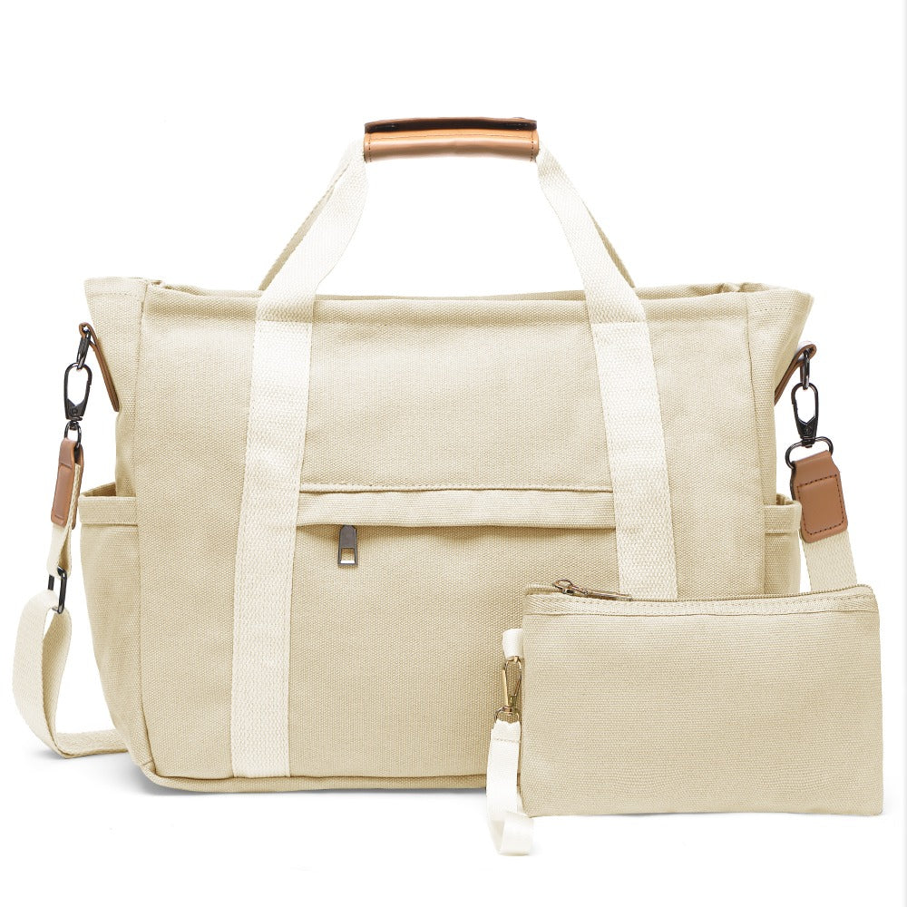 Travel Makeup Bag – 2PCS, Canvas, Multi-Pocket, for Travel & Work – detail view 16