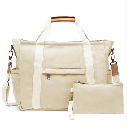 Travel Makeup Bag – 2PCS, Canvas, Multi-Pocket, for Travel & Work – detail view 16
