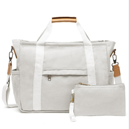Travel Makeup Bag – 2PCS, Canvas, Multi-Pocket, for Travel & Work – detail view 4