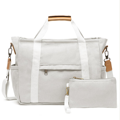 Travel Makeup Bag – 2PCS, Canvas, Multi-Pocket, for Travel & Work – detail view 35