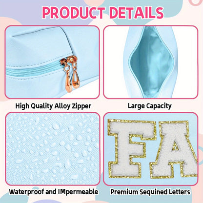 Travel Makeup Bag – 3-Piece, for Travel & Everyday Use – detail view 7