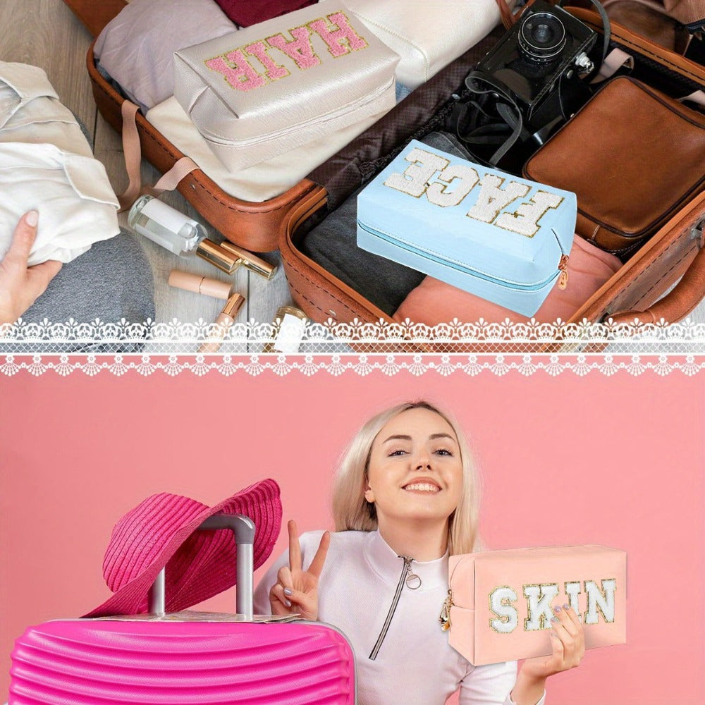 Travel Makeup Bag – 3-Piece, for Travel & Everyday Use – detail view 8