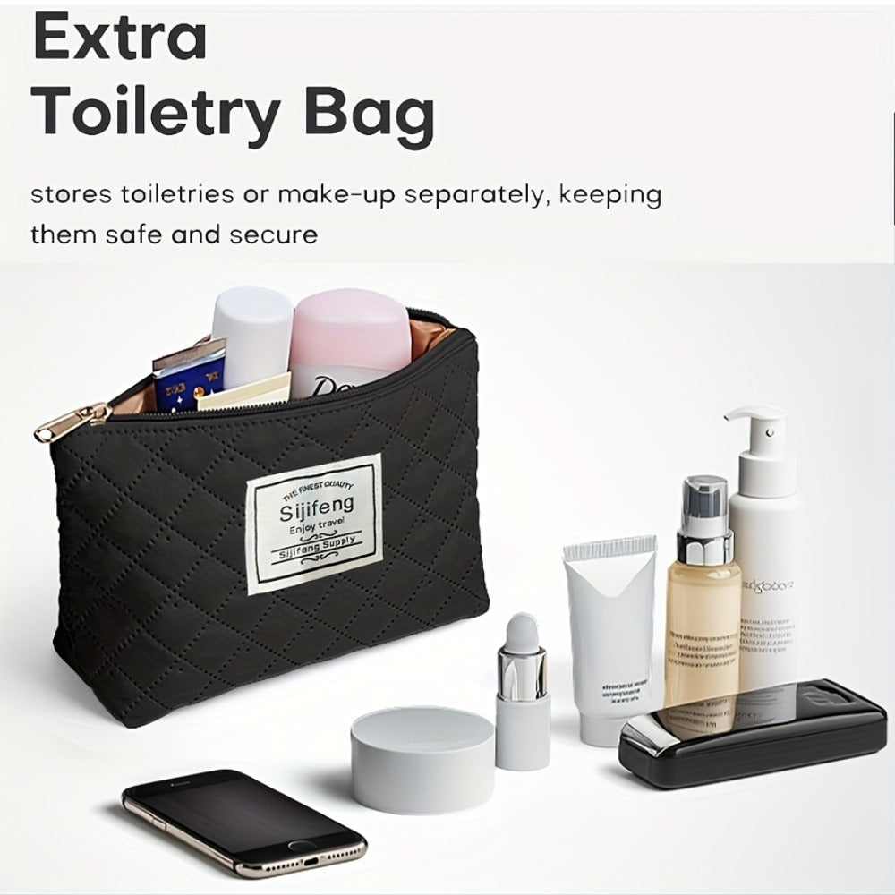 Travel Makeup Bag – 3 Piece, for Travel & Everyday Use – detail view 17