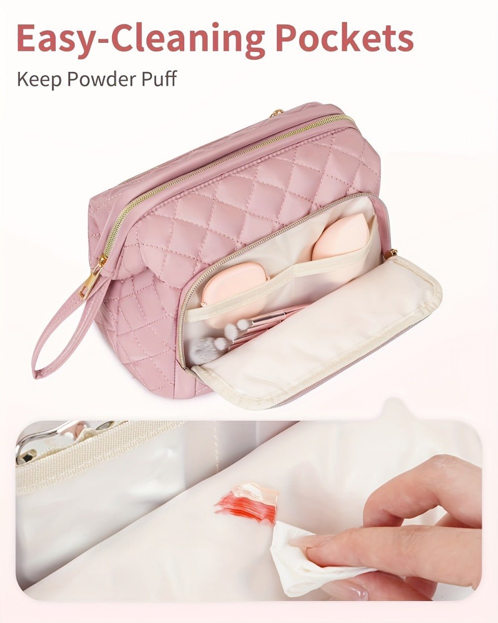 Travel Makeup Bag – 5L, Polyester, for Travel – detail view 20