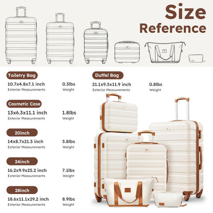 Travel Makeup Bag – 6-Piece, Lightweight, Expandable, Spinner Wheels – detail view 2