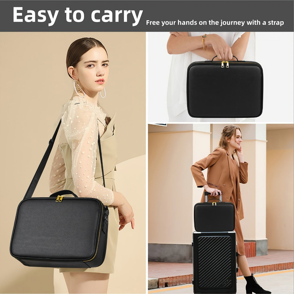 Travel Makeup Bag – 3-Color, for Travel – detail view 14