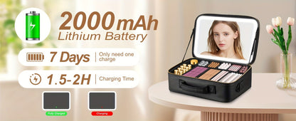 Travel Makeup Bag – 3-Color, for Travel – detail view 22