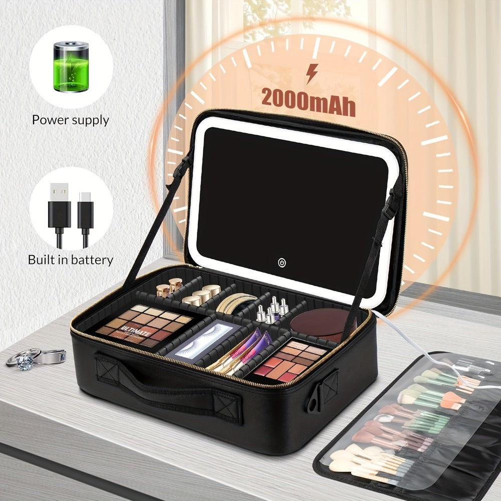 Travel Makeup Bag – 3-Color, for Travel – detail view 8